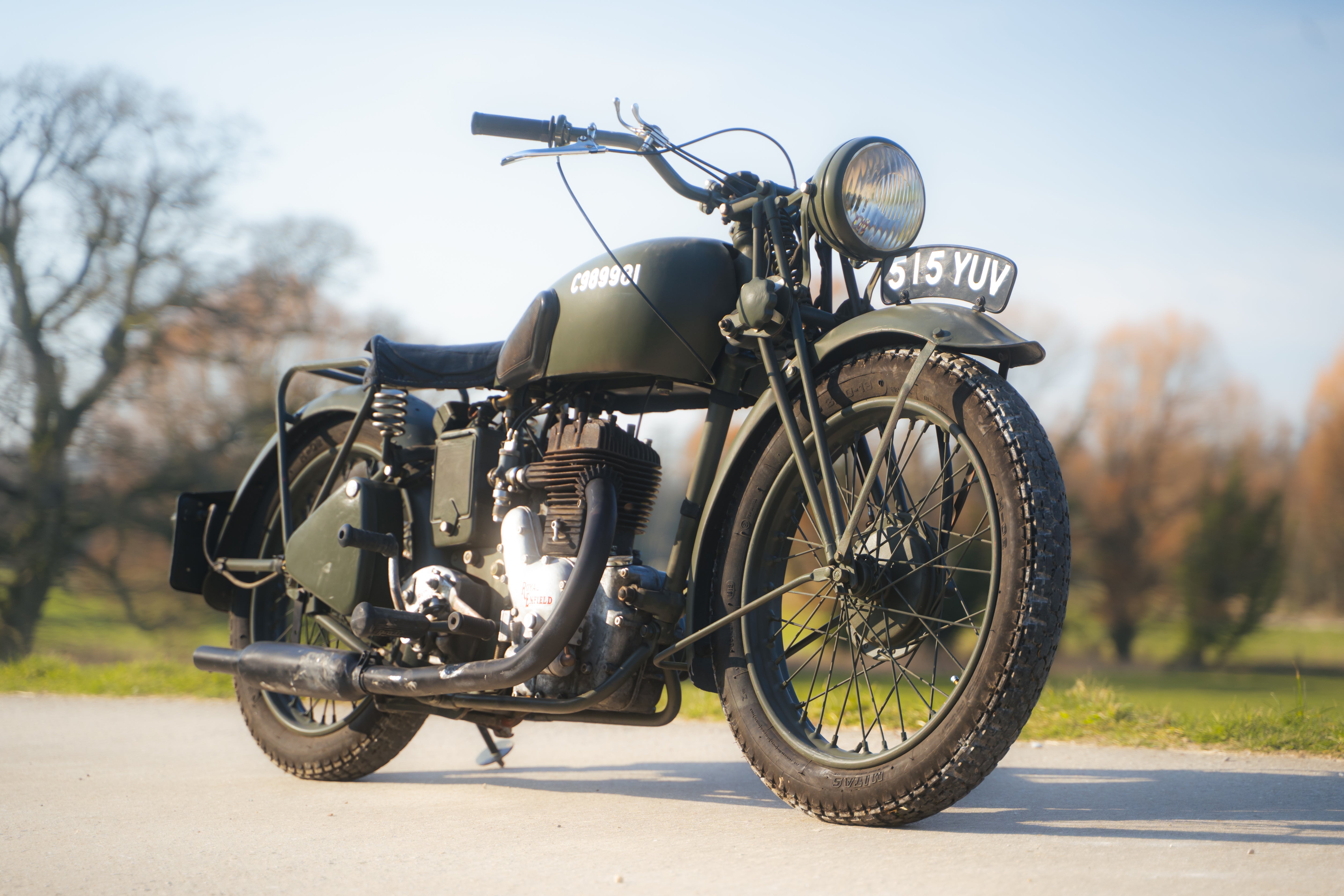 Winner of the 1941 ROYAL ENFIELD WD/C/ £4,000 Cash Alternative