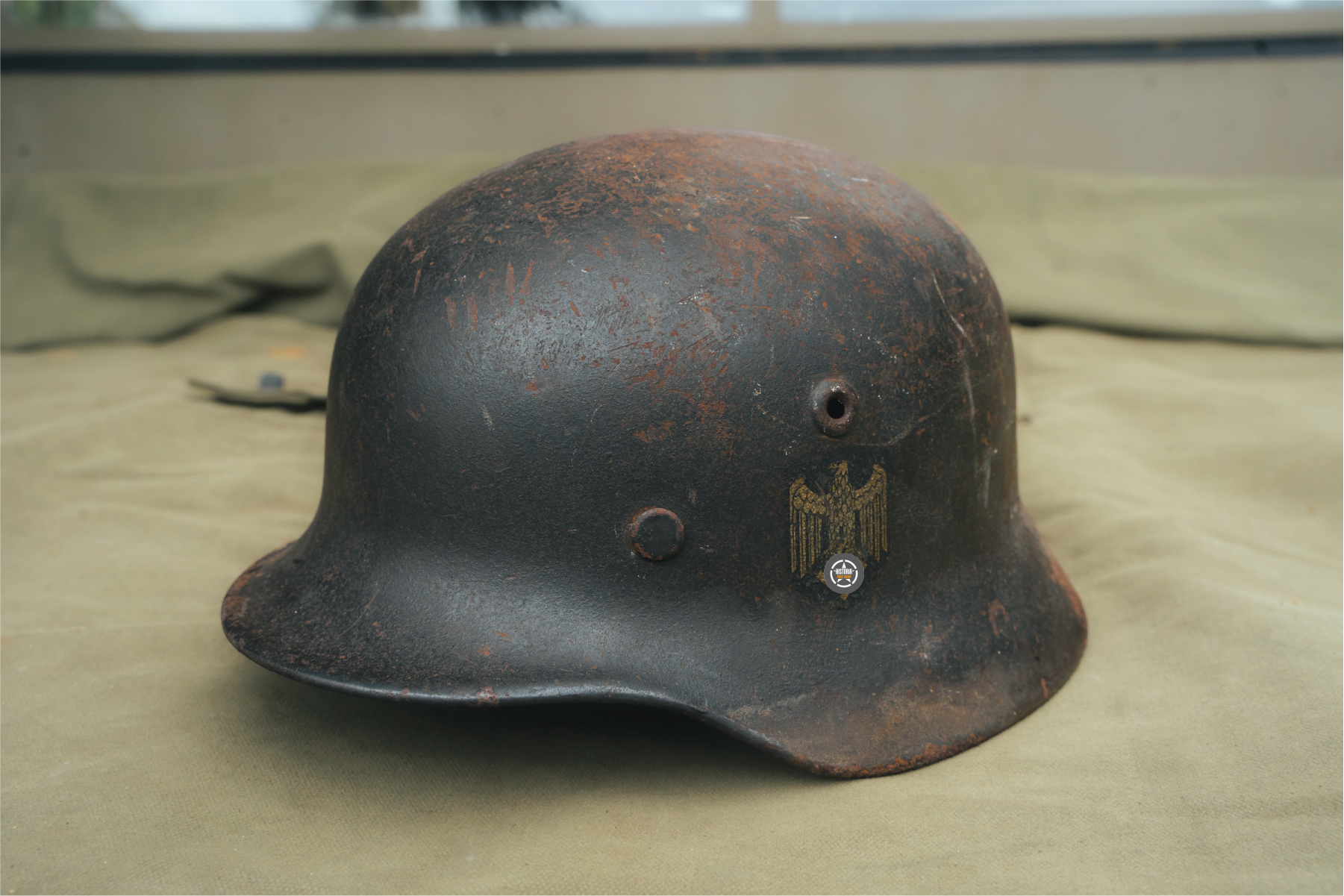 Winner of our WW2 German Helmet