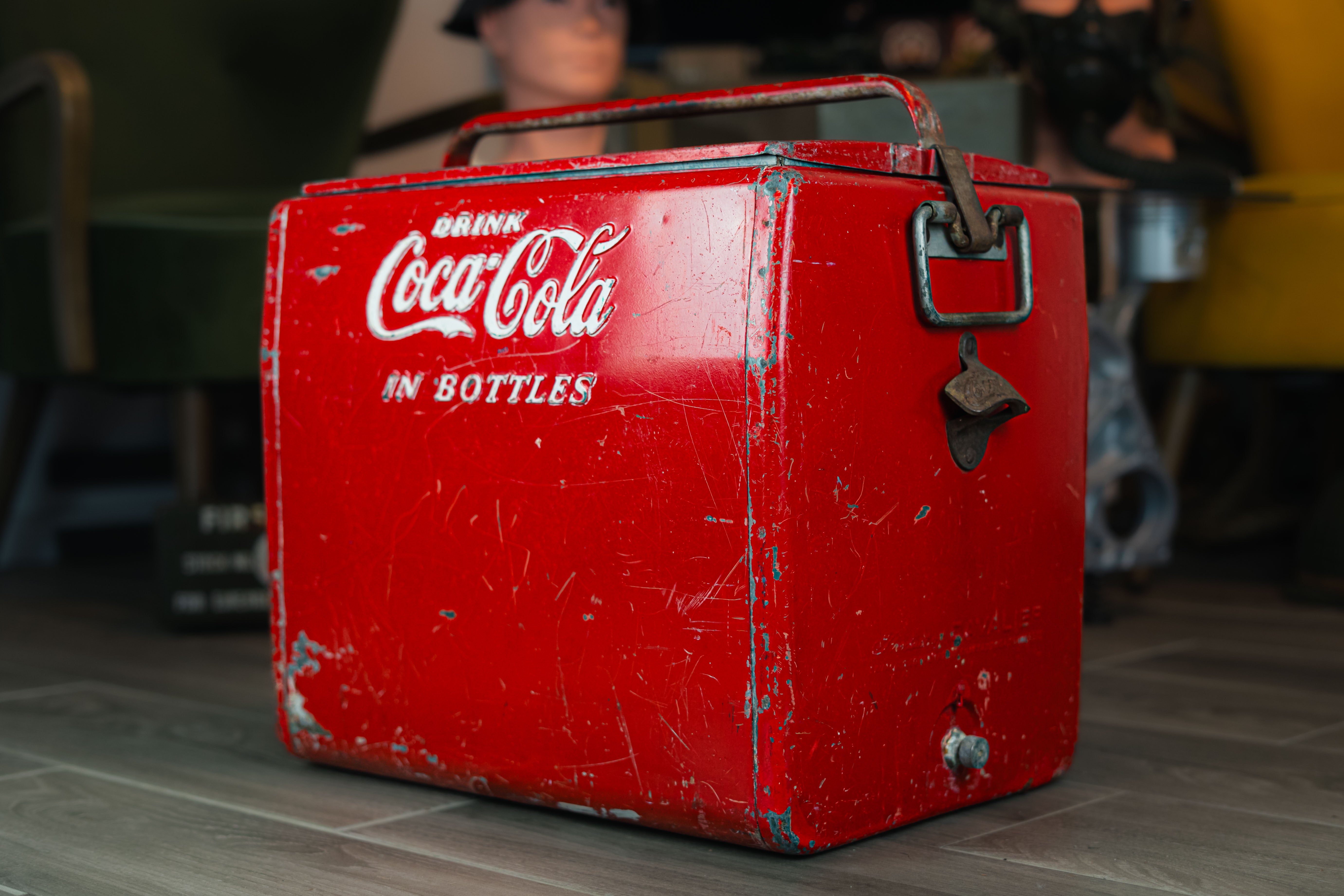 1950s Coca-Cola Icebox