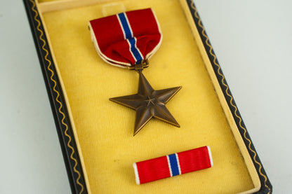 WW2 Bronze Star & Purple Heart