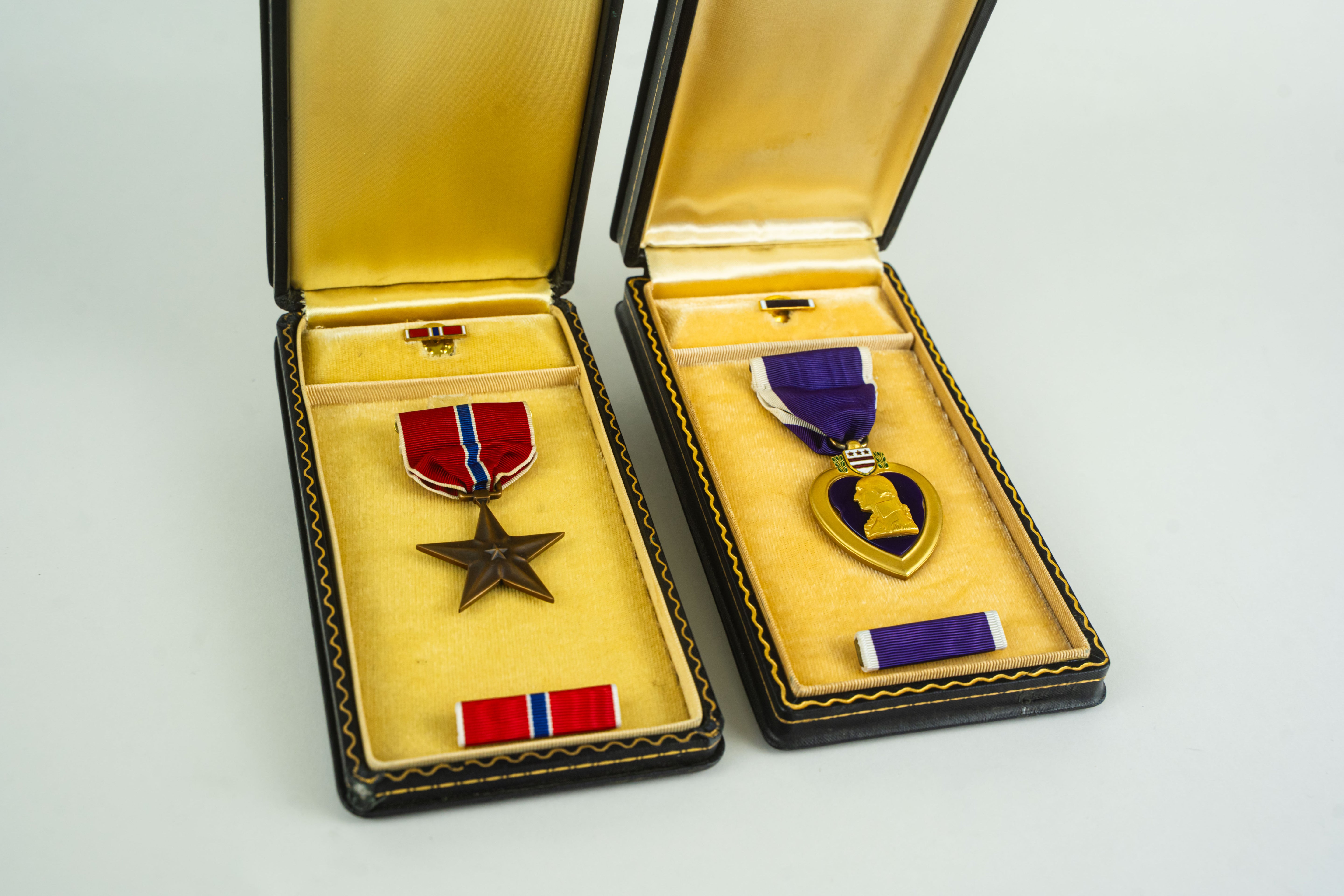 WW2 Bronze Star & Purple Heart