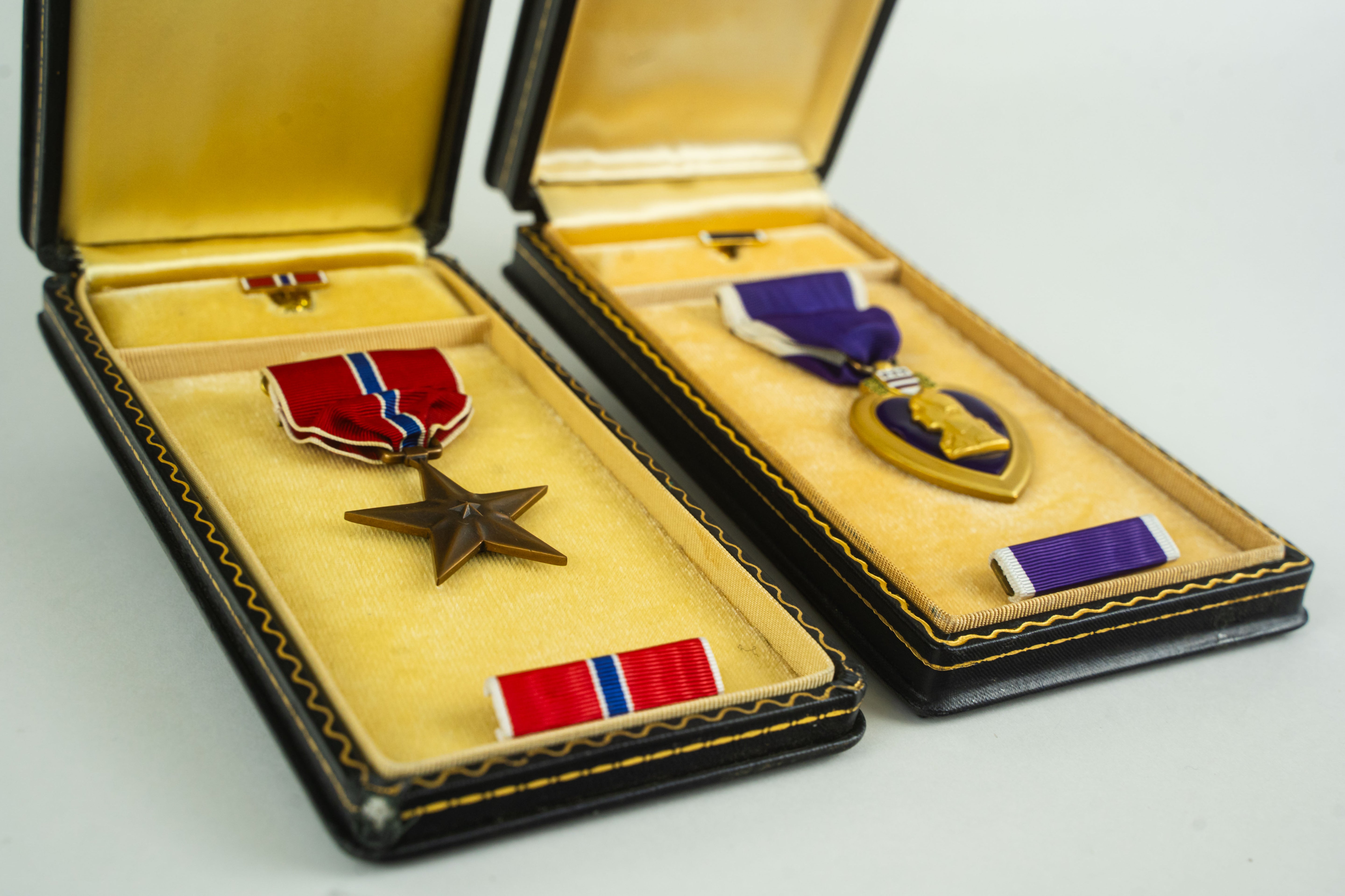 WW2 Bronze Star & Purple Heart
