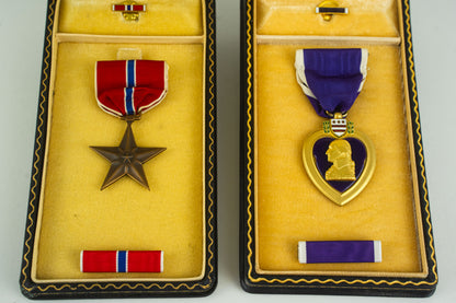 WW2 Bronze Star & Purple Heart