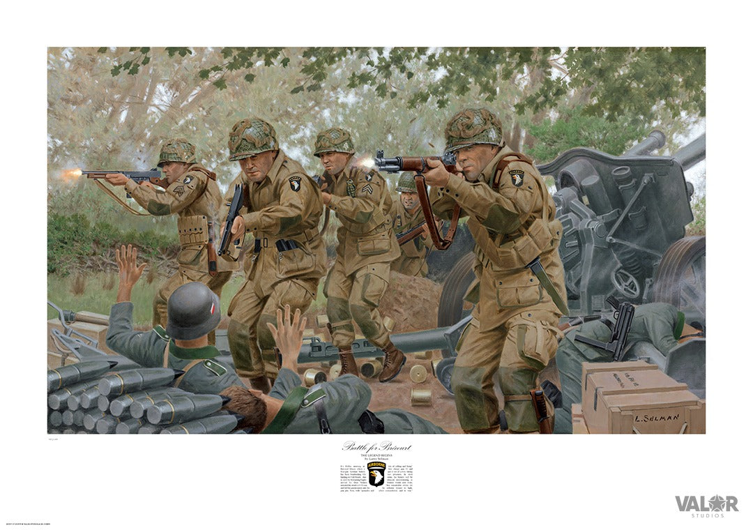 Signed "Battle for Brécourt”