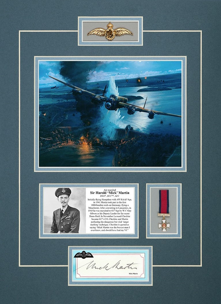 WIN a Genuine Sir Harold 'Mick' Martin Signed Print - Dambusters Hero
