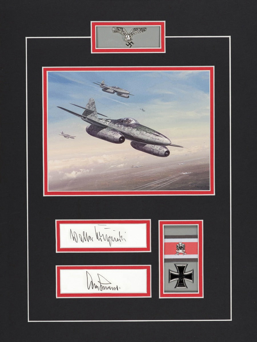 WIN a Genuine Adolf Galland & Walter Krupinski Signed Print